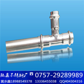 广东不锈钢水管厂家 DN32不锈钢水管价格 卡压式不锈钢管件规格表