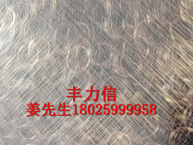 201拉丝不锈钢板 香港金不锈钢板 黑钛金彩色板 钛金不锈钢板乱纹