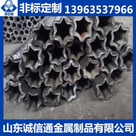聊城无缝钢管厂供应Q345B异型钢管 外六角内圆钢管价格 可订做