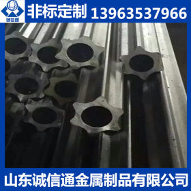 山东聊城无缝钢管生产厂供应16mn异型管 外八角内圆钢管现货价格