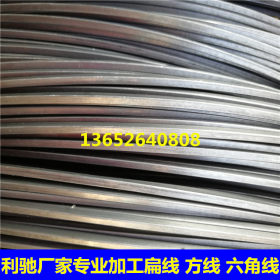 东莞利驰厂家专业生产 不锈钢扁线 方线 半圆线 六角线 1.5*5.0