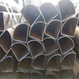 供应Q235B异形钢管便宜  立柱扇形管配用直出厂家
