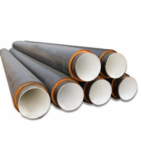 大量生产 硬质聚氨酯保温管 热力输水聚氨酯防腐保温直缝钢管