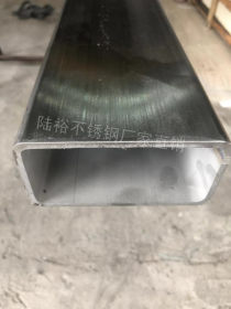 201/304/316不锈钢方管矩形管工业厚壁管镜面装饰焊管200*50*3.0