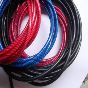 304包胶不锈钢绳 316L不锈钢丝绳 镀锌包塑钢丝绳