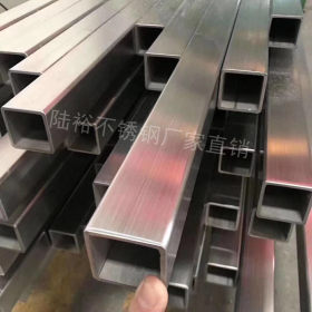 201/304/316不锈钢方管矩形管工业厚壁管镜面装饰焊管 3*3*0.6