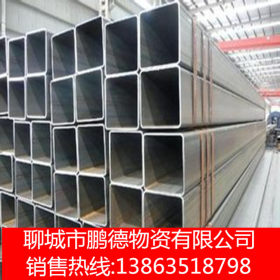 无缝方矩管厂家 天津利达Q235B国标方矩管建筑工程用热轧方矩管
