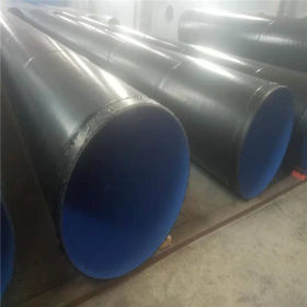 地下供水管道防腐螺旋焊管输水管道内外涂环氧树脂钢管厂家