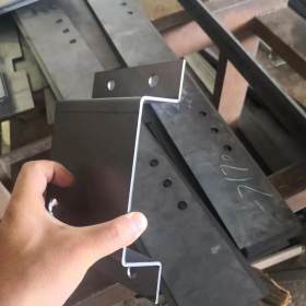 供应Q235B钢板切割零售加工零活 折弯打孔钢板折角钢 折槽钢