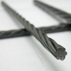 热镀锌钢绞线 供应矿山锚固用无粘结钢绞线 建筑用钢绞线