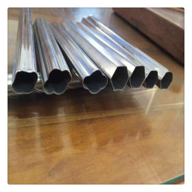 生产冷拉异型管 冷拔无缝异型钢管现货梅花形 梯形异型管厂家