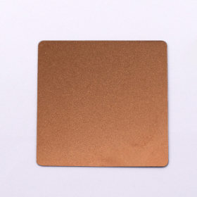 磨砂彩板304不锈钢彩色板装修装饰板201拉丝玫瑰金装饰板厂家