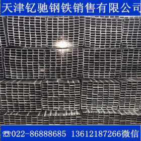 天津热镀锌钢管尺寸规格表 60*40方管 方管 方钢管 矩形管