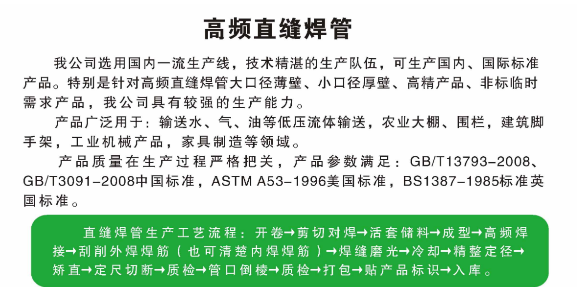 云南昆明直缝焊管厂家直发 架子管水管