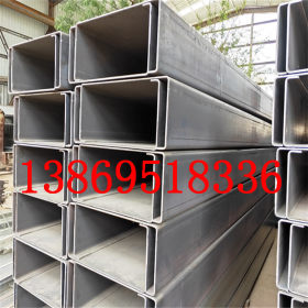 聊城现货热镀锌槽钢 定尺生产黑槽钢 Q345B槽钢 钢板折弯槽钢
