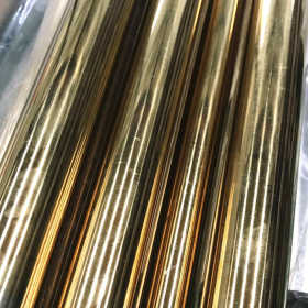 佛山钛金不锈钢焊管 镜面不锈钢钛金管 304光面不锈钢钛金管现货