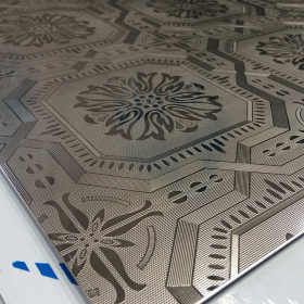 中山 不锈钢板 销售304不锈钢平板甬金 压花板 花纹板 激光板加工