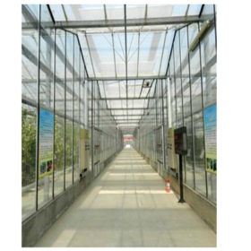 智能玻璃温室大棚 外遮阳连栋阳光板文洛玻璃温室大棚