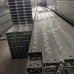 广西桂林厂家生产钢结构C型钢 镀锌C型钢定尺加工 钢结构镀锌檩条