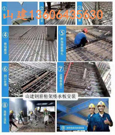 山东淄博厂家直销钢筋桁架楼承板加工钢筋桁架专业生产厂家TD2-70