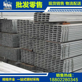 天津Q235B镀锌方管 钢厂供应 小规格镀锌方管 长度可以加工定做